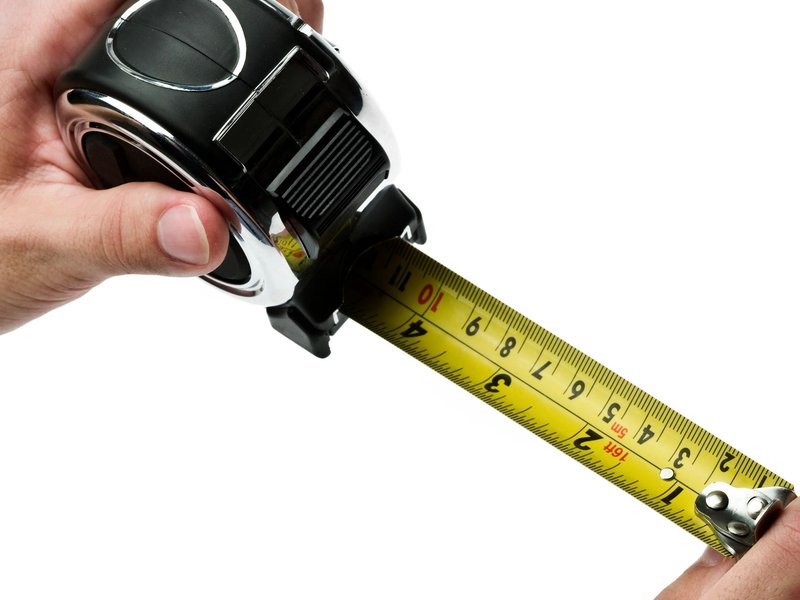 tape measures from B & B Floor Co in Springfield, VA